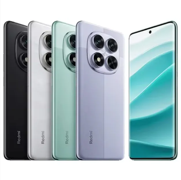 هاتف ذكي شاومي ريدمي نوت 14 برو جديد تمامًا، 12 جيجابايت + 256 جيجابايت، 6.67 بوصة، هايبر أو إس، معالج ميديا تيك Dimensity 7300-Ultra ثماني النواة، تقنية الاتصال قريب المدى (NFC)، 5G 0