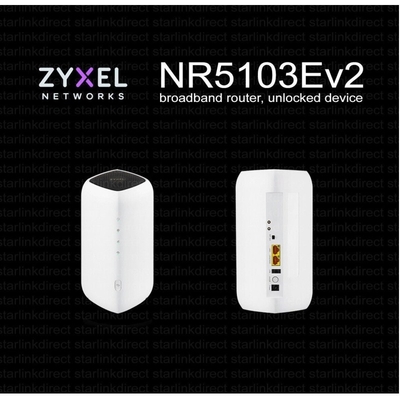 Zyxel NR5103EV2 5G NR راوتر داخلي مع معدل نقل DL 4.7 Gbps