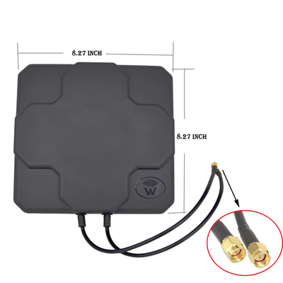 شراء 2 X22dBi نقاط وصول واي فاي طويلة المدى في الهواء الطلق 4G LTE MIMO هوائي online manufacture