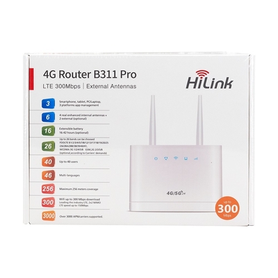 شراء 4G Wifi Router B311 Pro OEM&ODM راوتر لاسلكي لاسلكي 4G Lte مع بنك الطاقة راوتر لاسلكي سعر online manufacture