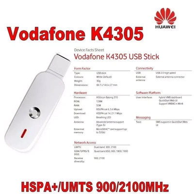 شراء اللاسلكي المحمول هواوي K4305 USB 21.6 Mbps HSPA الواسع النطاق المحمول مودم دونجل 3G online manufacture