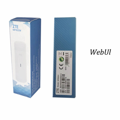 شراء Z-Te Mf833V Mf833u1 USB Dongle 150 Mbps اللاسلكي 4G LTE مودم Mf833 بطاقة الشبكة العالمية العالمية online manufacture