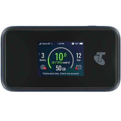 شراء MU500 لجهاز ZTE 5G Wifi Pro المفعول بطارية 4500mAh شاشة لمسة ملونة 2.4 بوصة راوتر لمس 30 جهازاً online manufacture