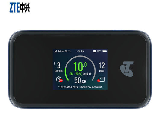 شراء MU500 لجهاز ZTE 5G Wifi Pro المفعول بطارية 2.4 بوصة لون شاشة لمس جهاز توجيه يصل إلى 30 جهاز online manufacture
