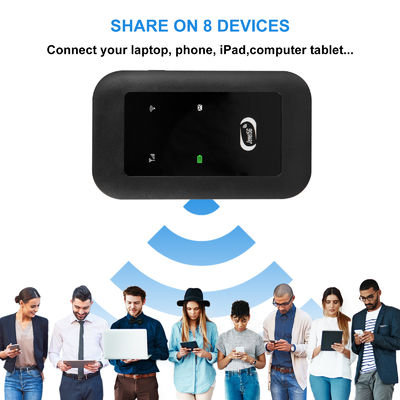 شراء موزعات واي فاي عالية السرعة MF800 CAT4 اللاسلكية فتحة شريحة SIM محمولة 150 ميجابت في الثانية نقطة اتصال محمولة 4G LTE GSM واي فاي online manufacture