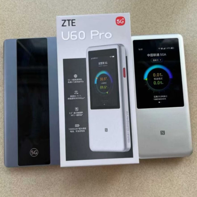 ZTE U60 Pro MU5250 5G راوتر واي فاي الجيب 5G-A راوتر واي فاي 7 المحمول الإصدار الإنجليزي